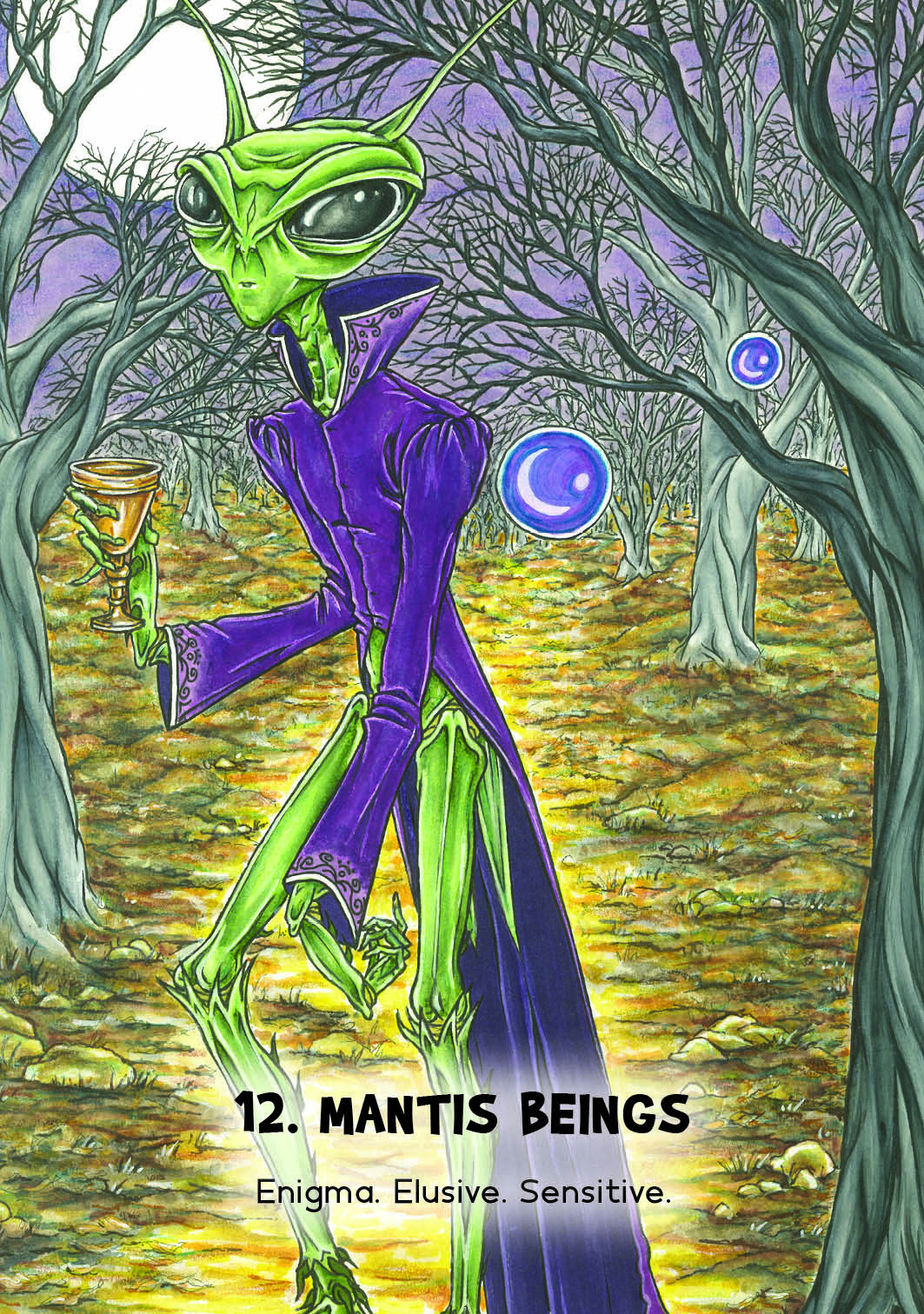 Mystic Martian Oracle Cards